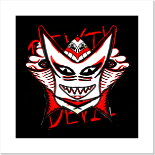 Devil Head! Posters and Art